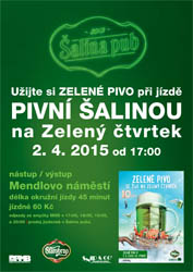 Zelený čtvrtek 2015 Šalina pub