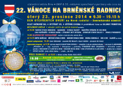 Vánoce na brněnské radnici 23. 12. 2014