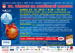 Vánoce na brněnské radnici 2012